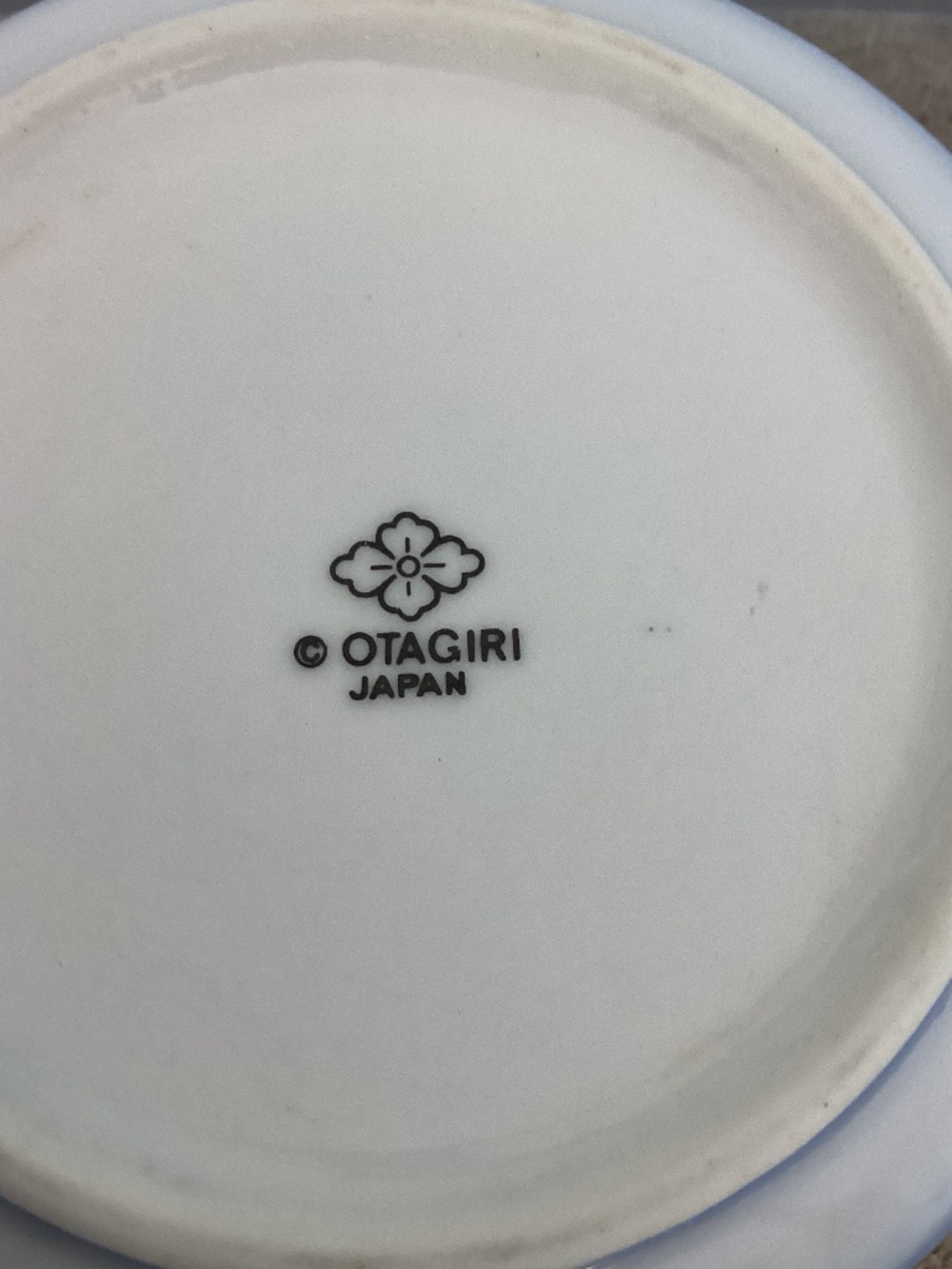 Otagiri stoneware seal soup mug Japan - Picture 3 of 7